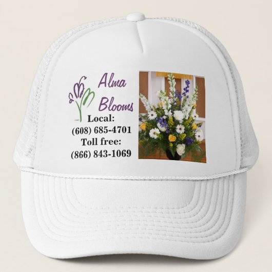 Casquette Bouquet (Devant)