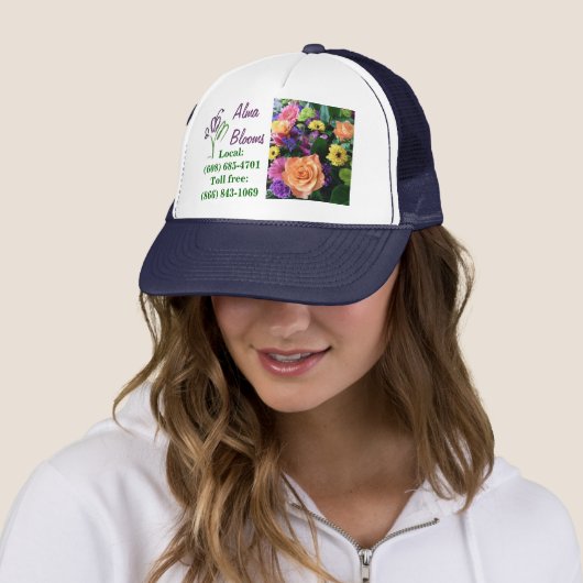 Casquette Bouquet (En situation)