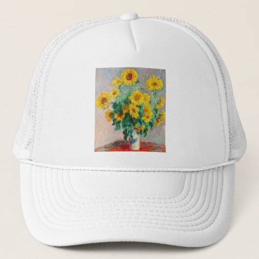 Casquette Bouquet de tournesols Claude Monet (Devant)
