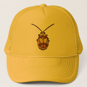 Casquette Bouteille à feuilles rouges