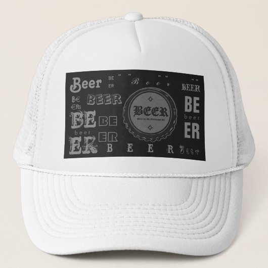 Casquette Bouteille de bière Casquette-gris foncé/gris Lite (Devant)