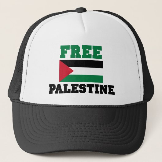 Casquette Bouton Libérer la Palestine (Devant)