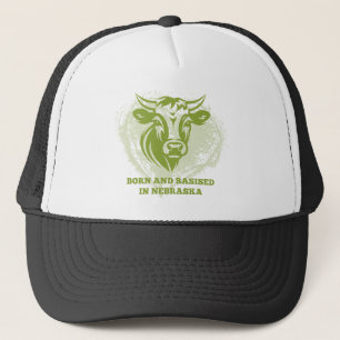 Casquette Bovins nés et élevés au Nebraska