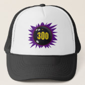 Casquette Bowling 300 Game, Bowling Ball Graphics avec Purpl (Devant)