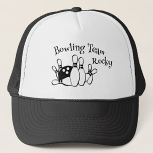 Casquette Bowling Team Ball Et Pins