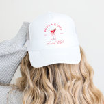 Casquette Bows & Baby Coquette Cerises Bachelorette<br><div class="desc">La collection "Bows & Babes Coquette Cherries" apporte une touche douce et ludique à toute célébration. La suite propose un cocktail de cerise avec un arc délicat, créant une esthétique flirtante et amusante. Avec son écriture élégante et ses accents doux, cette collection capture une ambiance féminine et coquette, parfaite pour...</div>