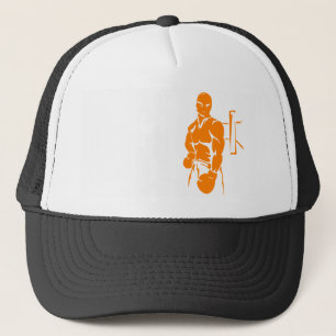 Casquette Boxe orange
