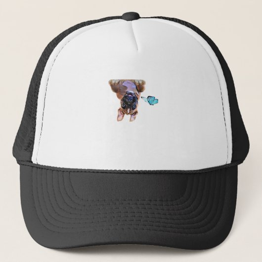 Casquette Boxe Peekaboo Avec Papillons (Devant)