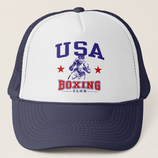 Casquette Boxe USA (Devant)