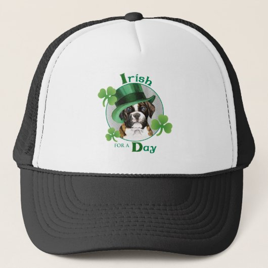 Casquette Boxer de la Saint Patrick (Devant)