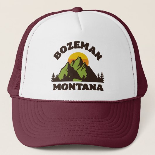 Casquette Bozeman, Montana (Devant)