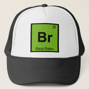 Casquette Br - Boca Raton Floride Tableau Périodique