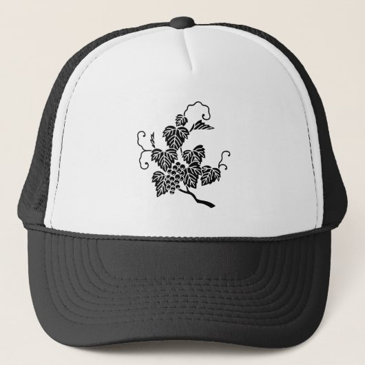 Casquette Branche de raisin (Devant)