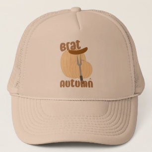 Casquette Brat Automne Drôle Trending Humour Fun Slogan
