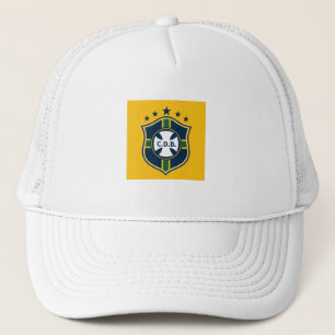 Casquette Brazil Football Heritage Shield Green & Gold Soc