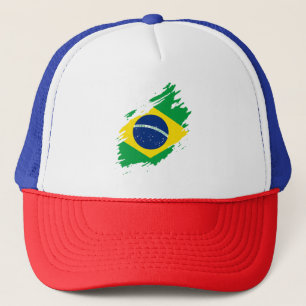 Casquette Brazil Ripped Flag National Pride Sports Fans Braz