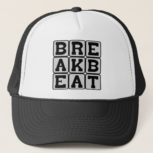 Casquette Breakbeat, Genre musical (Devant)