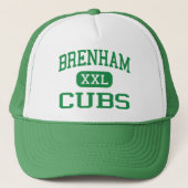 Casquette Brenham - CUB - lycée - Brenham le Texas (Devant)