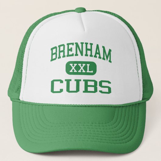 Casquette Brenham - CUB - lycée - Brenham le Texas (Devant)