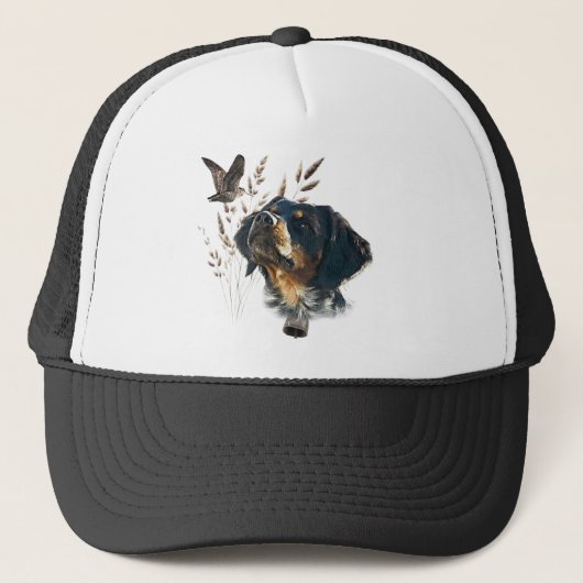 Casquette Bretagne Espagnol et bécasse (Devant)
