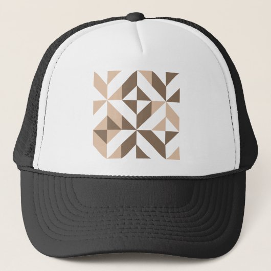 Casquette Brevet de Brown Beige (Devant)