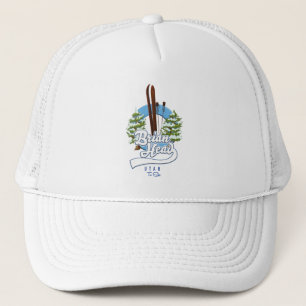 Casquette Brian Head Utah pour skier logo