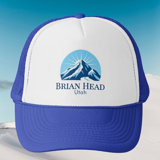 Casquette Brian Head Utah ski resort Hat