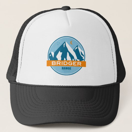 Casquette Bridger Range Montana Stars Moon (Devant)