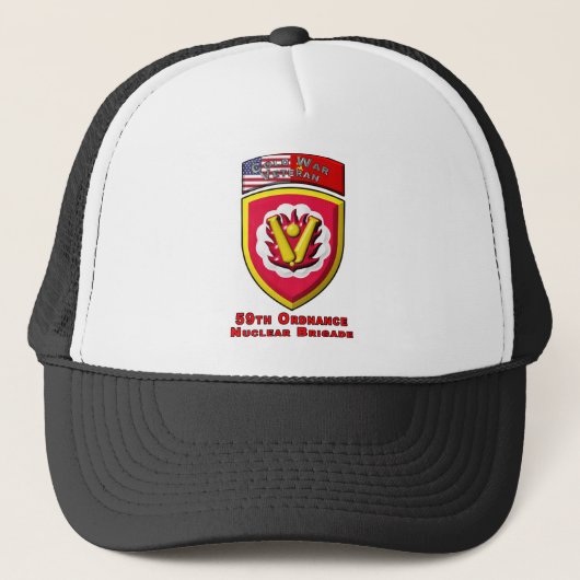 Casquette Brigade nucléaire ordonnance 59 emblématique (Devant)