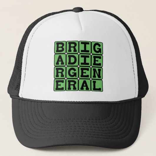 Casquette Brigadier général, leader militaire (Devant)