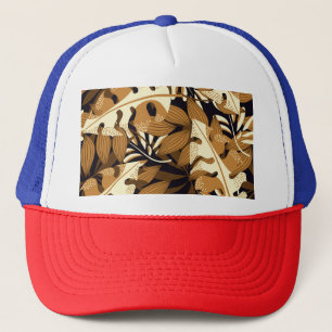 Casquette Bright Tropical Feuilles Dark Motif