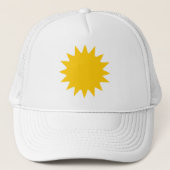 Casquette Brillant Jaune Soleil Soleil Soleil Brillant Côté (Devant)