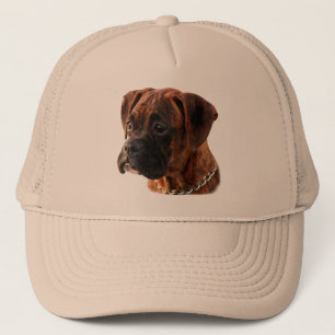 Casquette Brindle de chiot de boxeur