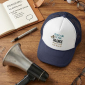 Casquette Briser Le Silence Porter Le Courage Motivationnel