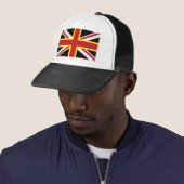 CASQUETTE britannique - Drapeau à quatre croix (En situation)