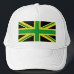 Casquette Britannique - Union Jack jamaïcaine<br><div class="desc">Britannique - Union Jack jamaïcaine</div>