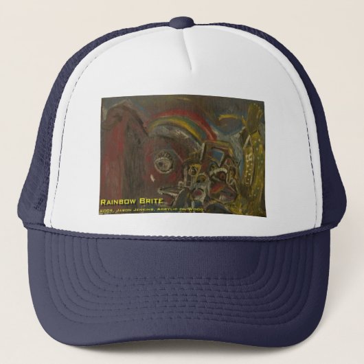 Casquette brite arc-en-ciel (Devant)
