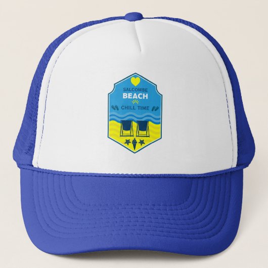 Casquette British Beach Theme Gift (Devant)