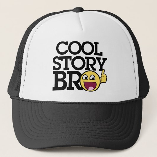 Casquette Bro histoire cool (Devant)
