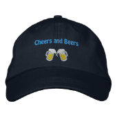 Casquette brodé à la bière (Devant)