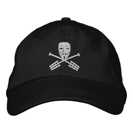 Casquette brodé anonyme de brasseurs (Devant)