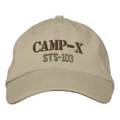 Casquette brodé Camp-X (kaki) (Devant)