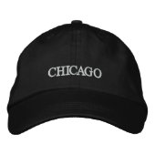 Casquette brodé de Chicago (Devant)
