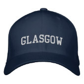 Casquette brodé de Glasgow (Devant)