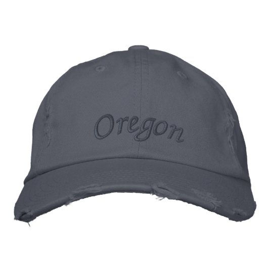 Casquette brodé de l'Oregon (Devant)