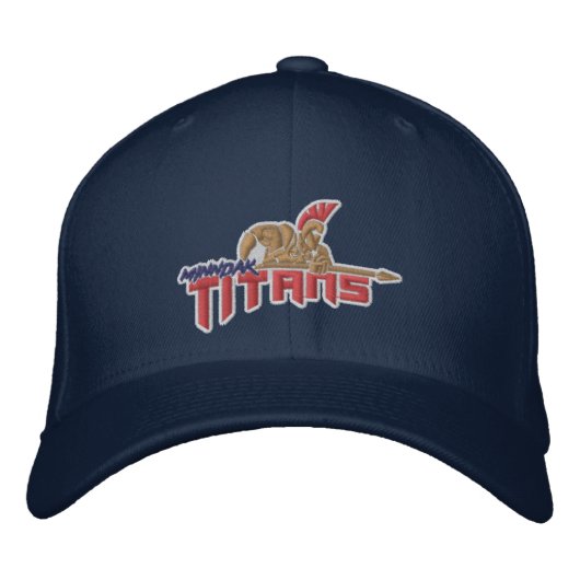 Casquette brodé de Titans (Devant)