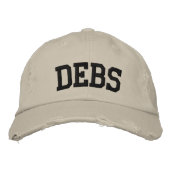 Casquette Brodé Debs (Devant)