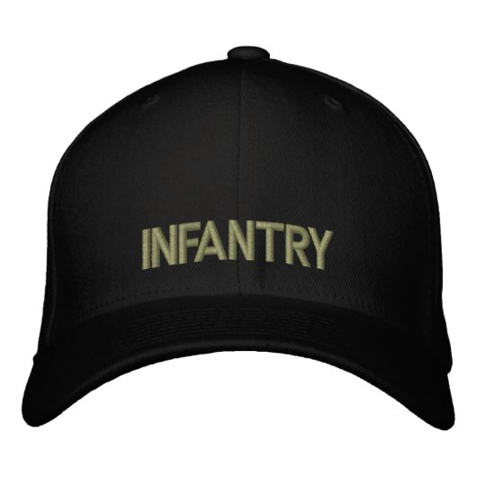 Casquette brodé d'infanterie (Devant)