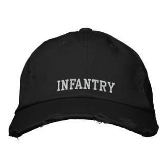 Casquette brodé d'infanterie