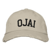 Casquette brodé d'Ojai (Devant)